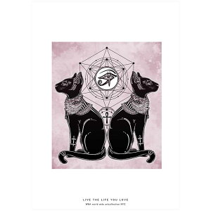 yBLACK FRIDAYN[|z vdl𑜓x A[g|X^[ oXeg Bastet L GWvg _b @w L Í Ñ㕶 @ A3TCY 297x420mm CeA Vv |