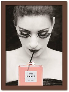 PinkPerfumeBottle mN nCuh |X^[ Fashion Photography series paris  RR Vl RX Ǌ| ʐ^A[g A[gpl z|X^[mN ʐ^ TCYW31.7cm H44cm t@