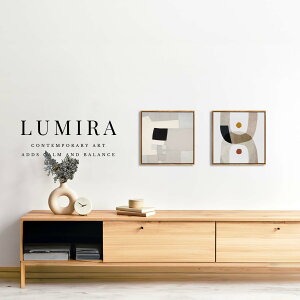 LUMIRA �A�[�g�p�l�� 2���Z�b�g 32cm �����` �G�� �V���v�����_�� �k�� �C���e���A �؍� �C���e���A �� �O���[�A�b�V���O���[���A�C�{���[ ��Karis Liora �y�A�A�[�g�R���N�V���� �z�t�� �A�[�g�t