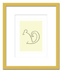 ~j}fUCG sJ\ t[t Pablo Picasso L'Ecureuil 650×550mm WN[ŉ A[g|X^[ _ CeA  Ǌ| G|X^[ Vv ItBX HX
