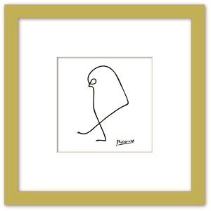 STCY Art Collection pu sJ\ G Pablo Picasso STCY Line art Le Moineau  CeAA[g Ǌ|A[g k G X˂ |X^[ ؍