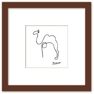y}\N[|z Art Collection pu sJ\ G Pablo Picasso STCY Line art The Camel Silkscreen h[COA[g y Ǌ| IׂzJ[