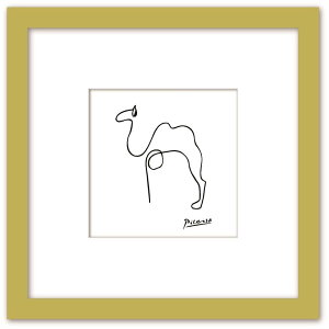 Art Collection pu sJ\ G Pablo Picasso STCY Line art The Camel Silkscreen h[COA[g y Ǌ| IׂzJ[