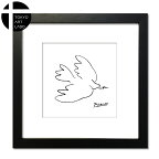 Pigeon with olive branch Art Collection パブロ ピカソ 絵 Pablo Picasso Line art おしゃれ ポスター