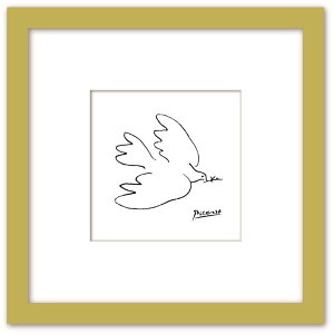 �y5��20�� ����N�[�|���zArt Collection �p�u�� �s�J�\ �G Pablo Picasso S�T�C�Y Line art S�T�C�Y �h���[�C���O �I���[�u�̎}�����킦���n�g Pigeon with olive branch �z�t�� ���z �|�X�^�[ �؍�