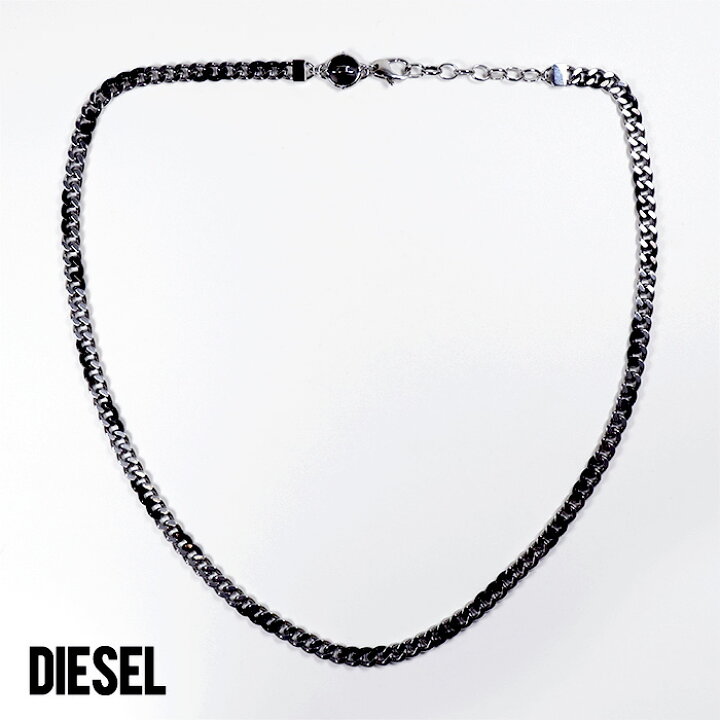 楽天市場】【P×5倍！】DIESEL ディーゼル ネックレス シルバー 