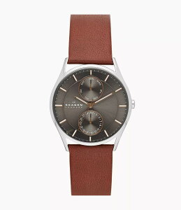 �yP×5�{�I�z SKAGEN �X�J�[�Q���y���������z�y2�N�ۏؕt�zHOLST �N���m�O���t �}���`�t�@���N�V���� �~�f�B�A���u���E�� ���U�[�E�H�b�` �r���v SKW6086 �V���v��