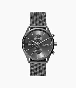 �yP×5�{�I�z SKAGEN �X�J�[�Q���y���������z�y2�N�ۏؕt�zFisk �V���o�[ �X�e�����X�X�`�[�� �E�H�b�` �r���v SKW6608 �`���R�[�������� �V���v��