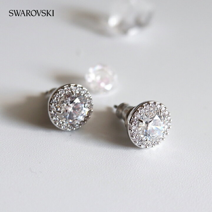 楽天市場】【P×5倍！】 スワロフスキー Una Angelic スタッドピアス 