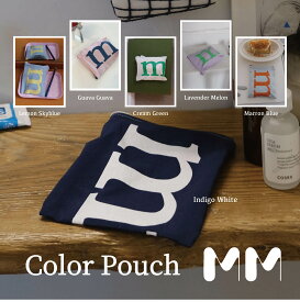 MINMIN カラーポーチ Color Pouch / 韓国雑貨 おしゃれポーチ 韓国ポーチ MM