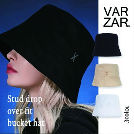 【送料無料・正規取扱店】VARZAR バザール 韓国バケットハット Stud drop ストリートファッション メンズ レディース ユニセックス 人気 K-POPアイドル着用 [ 590,591,734 ]