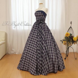 楽天市場 チェック柄 生地 ウエディングドレス レディースファッション の通販