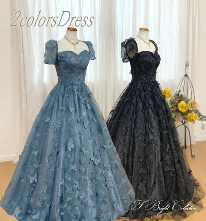 楽天市場】【特別価格】カラードレス ロングドレス パーティドレス 9号  