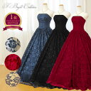 【期間限定2000円OFF】カラードレス 大きいサイズ 演奏会用ドレス 花嫁 ウエディングドレス ロングドレス ネイビー ブラック レッド 総レース 青 黒 赤 披露宴 お色直し コンクール 発表会 ピアノ 舞台 ステージ 衣装 ハロウィン 0131
