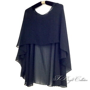 ドレスボレロ レース ケープ ショール フリーサイズ (オフホワイト/ブラック) 結婚式での上品なウエディングドレスの演出 ブライダル シンプル ウエディング 演奏会 発表会 二次会 海外挙式