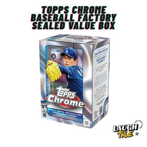 [�V�i���J���E���[]2025 Topps Chrome Baseball ���X�ؘN�� �t�@�N�g���[�V�[�� �o�����[�{�b�N�X Topps Chrome Baseball Factory Sealed Value Box/dod-09