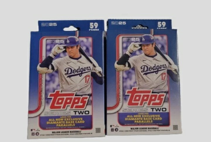 楽天市場】2025 Topps シリーズ2 ベースボールトレーディングカード 