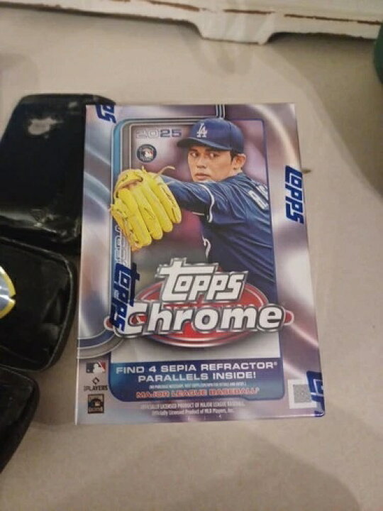 楽天市場】2025 Topps Chrome Baseball 工場未開封ブラスターボックス 