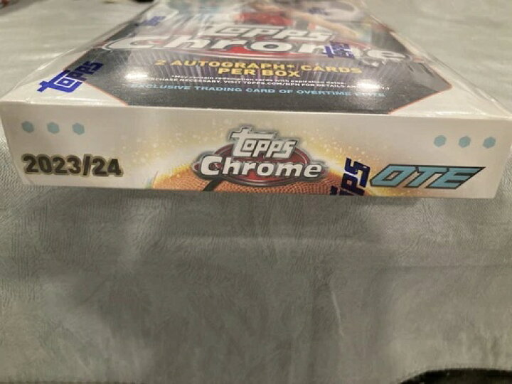 楽天市場】2023/24 Topps Chrome Overtime Elite OTE。工場未開封 