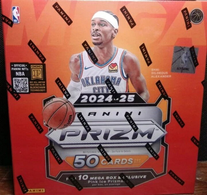 楽天市場】2024-25 パニーニ プリズム NBA バスケットボール メガ 