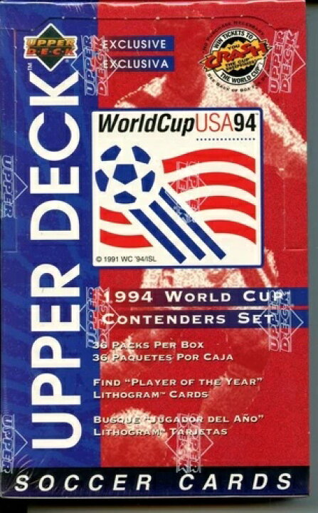 楽天市場】1994年アッパーデッキワールドカップサッカートレーディング 