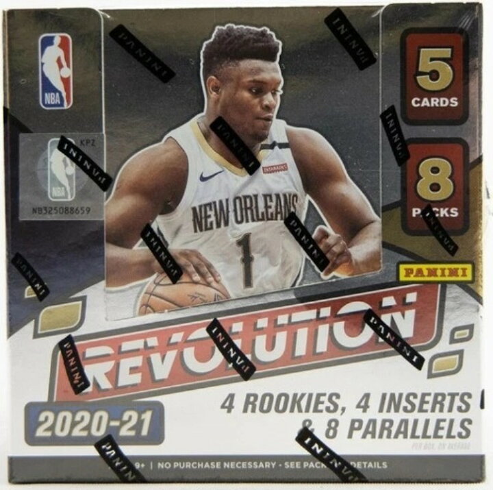 楽天市場】2020-21 パニーニ レボリューション NBA ホビーボックス 未 