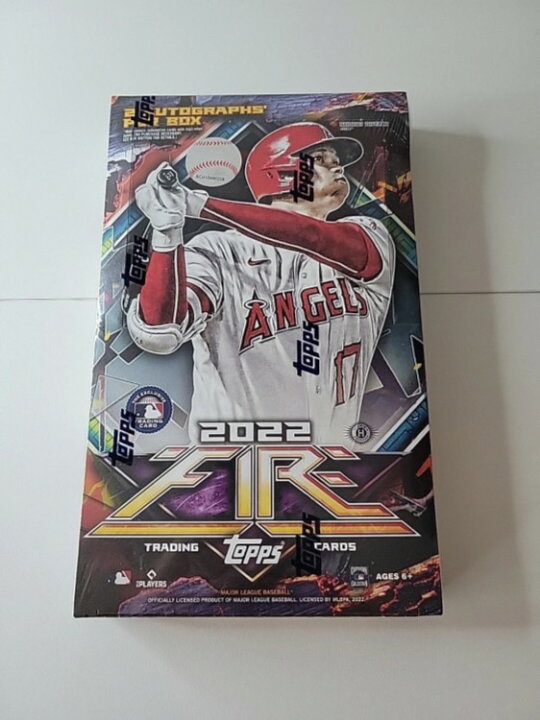 楽天市場】2022 Topps Fire Baseball Hobby Box - 工場未開封 大谷ソト 