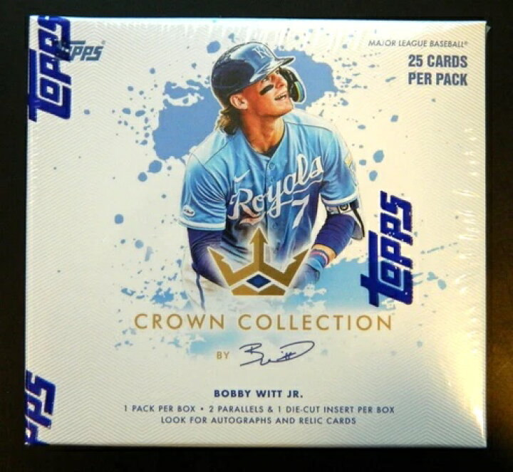 楽天市場】2022 Topps X Bobby Witt Jr. クラウンコレクション 工場未 