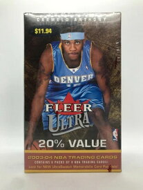2003-04年 Fleer Ultra NBA バスケットボールボックス レブロン・ジェームズ ルーキー！ RC 2004