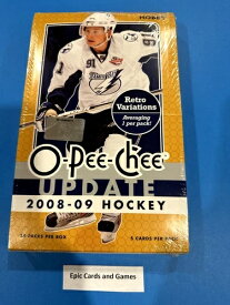 ( 2008-09 O-PEE-CHEE アップデート ) Upper Deck Hockey Hobby 工場未開封ボックス Stamkos