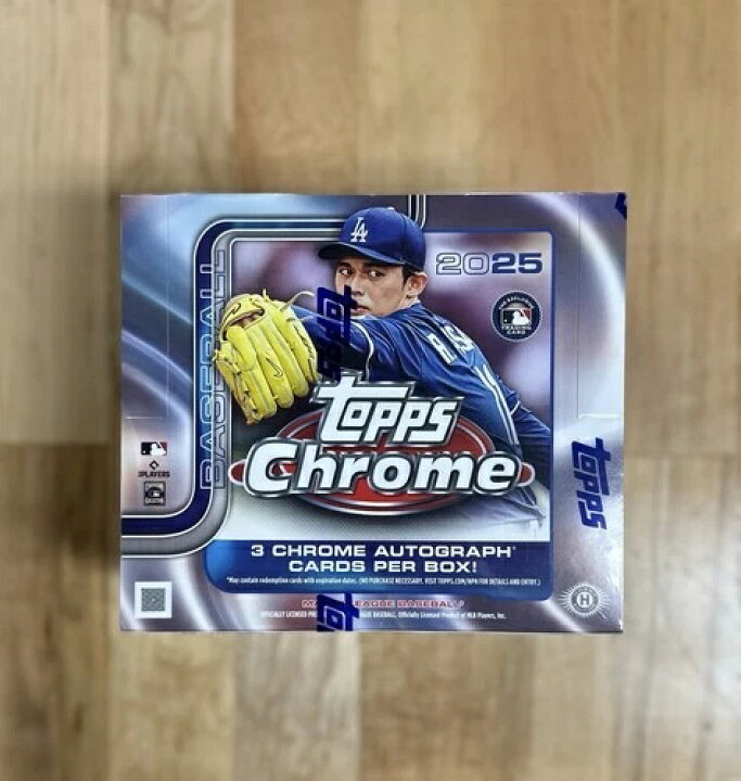 楽天市場】2025 Topps Chrome Baseball - ホビージャンボボックス 