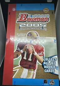 2005 ボウマン フットボール ホビーボックス HTA ジャンボ (10) 35 カードパック 新品未開封