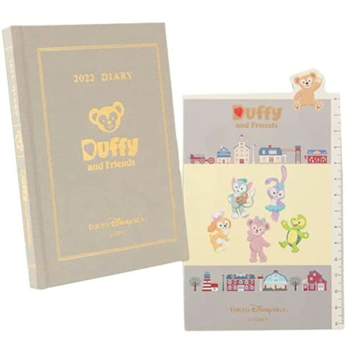 楽天市場 ダッフィー フレンズ 手帳 22 スケジュール帳 22年 東京ディズニーシー限定 カレンダー 月曜始まり ディズニー グッズ お土産 T Crown