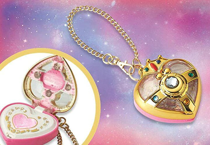 楽天市場 Usj セーラームーン ユニバーサルハート コンパクト 限定グッズ ミラー チャーム付き ユニバーサルスタジオ クール ジャパン T Crown
