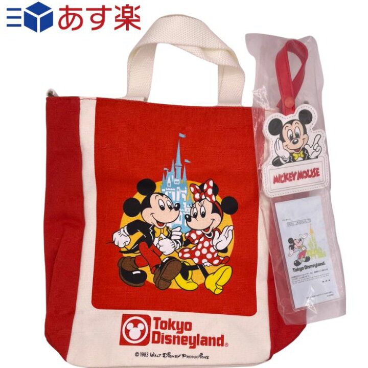 楽天市場】ミッキー＆ミニー ショルダーバッグ パスケース 付き 東京  