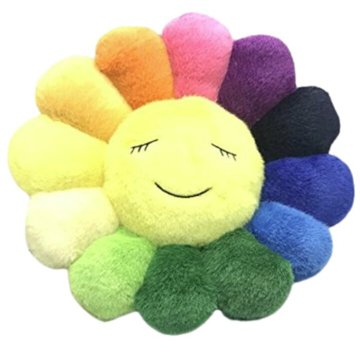 楽天市場】Kaikai Kiki お花クッション 30cm レインボー もののけ展  