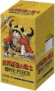 [�V�i/��������] �����s�[�X ���E�ŋ��̐�m ONE PIECE 4th Anniversary OP-17 BOX ���J���e�[�v�t�� BANDAI