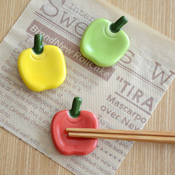 楽天市場 りんごの箸置き箸置き はしおき キッチン雑貨 かわいい フルーツ カラフル かわいい箸置き カラフルな箸置き 子供食器 子供 用 子ども食器 おしゃれ カフェ風 ゆうパケット対象 East Table 旧 Tableware East