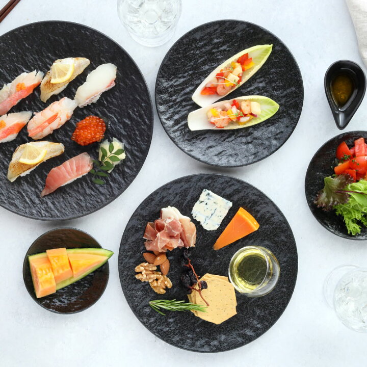 楽天市場】スレート調プレート5サイズセット 送料無料福袋 磁器 日本製 