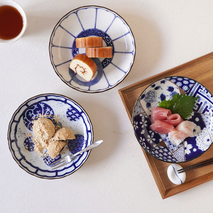 楽天市場】中皿 16cm 菊形プレート お皿 皿 菊形皿 和食器 食器 取り皿 
