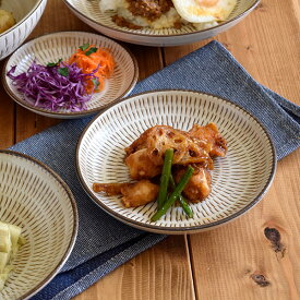和食器 おしゃれ 中皿 美濃民芸 パン皿 ケーキ皿 取り皿 副菜皿 サラダ皿 菓子皿 銘々皿 和食器 お皿 プレート カフェ風 ナチュラル 民芸食器 素朴 おしゃれ 和カフェ