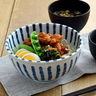 丼 どんぶり 染付け ダミ十草 軽量多様丼ぶり（大） 丼ぶり おしゃれ 和食器 美濃焼 十草 どんぶり 和の…