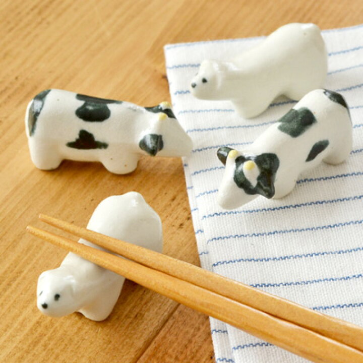 ー品販売 箸置き 箸置 木製 動物 Wood Rest シロクマ メール便可 Discoversvg Com