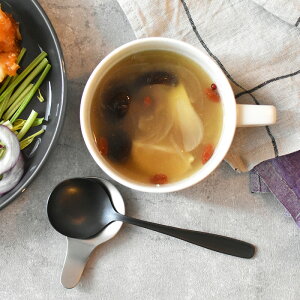 デザートカトラリー ラヴァストーン made in 燕三条カトラリー おしゃれ ステンレス フォーク スプーン 黒 ステンレス製 カフェ風 シック シンプル カレースプーン