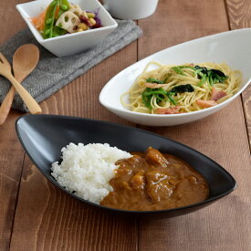 【最大600円OFFクーポン4/24 20:00～4/29 9:59】カレー皿 パスタ皿 CAFEリーフボウル 27cmおうちごはん 売れ筋 ナチュラル カフェボウル カフェ食器 おしゃれ かわいい 可愛い パスタボウル カレーボウル 深皿 盛り