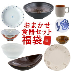 【最大600円OFFクーポン4/24 20:00～4/29 9:59】在庫限り 美濃焼福袋 おまかせ食器セット 訳あり食器セット セット食器 ファミリー食器 家族食器 引っ越し 単身赴任 新生活