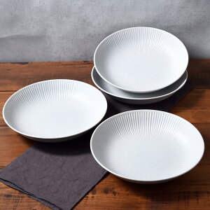 4枚セット割引 パスタ&カレー皿 23cm cotogoto福袋 食器セット セット食器 ファミリー食器 家族食器 引っ越し 単身赴任 新生活 洋食器 おしゃれ パスタ皿