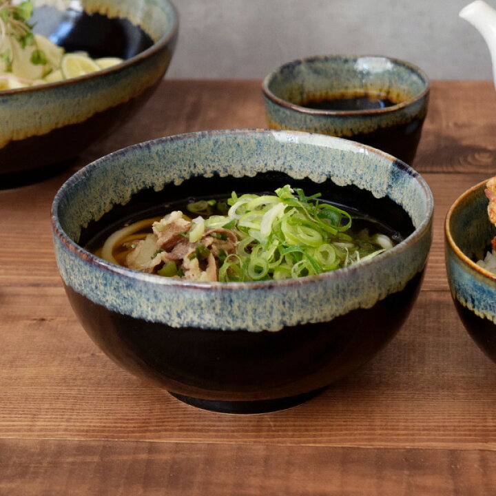 楽天市場 どんぶり お好み丼 大 天目白流し 和食器 丼 黒い食器 丼ぶり 多用丼 うどん どんぶり 蕎麦 そば 天丼 カツ丼 親子丼 サラダボウル 麺鉢 丼 オシャレ 和風 和食 マルチボウル 天目 おしゃれ モダン カフェ食器 East Table 旧 Tableware East