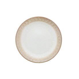 【299円クーポン 〜11/16 23:59】中皿 16.7cm スモークリース 印花型プレート お皿 皿 食器 取り皿 副菜皿 ケーキ皿 サラダ皿 デザートプレート パン皿 花柄 印花柄 ナチュラル おしゃれ かわいい