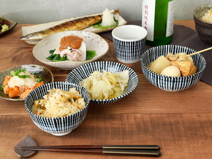 楽天市場】お茶碗 6個セット 11cm 食器セット 千段十草 和食器 : EAST 